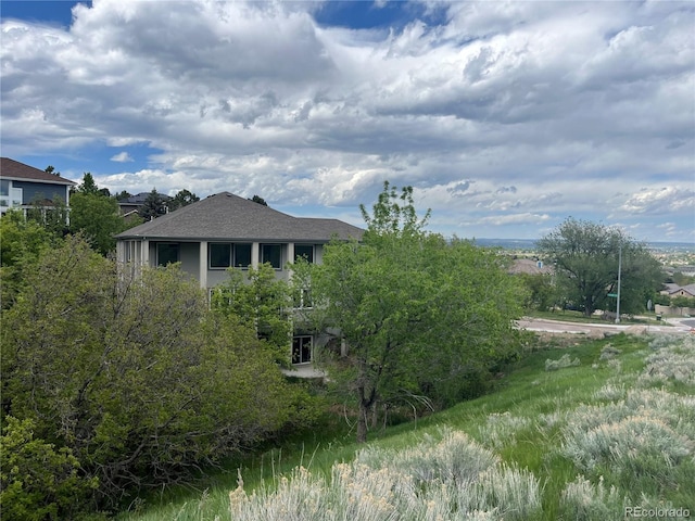 485 Cardiff Cir, Colorado Springs, CO 80906 - view of home's exterior with roof with shingles