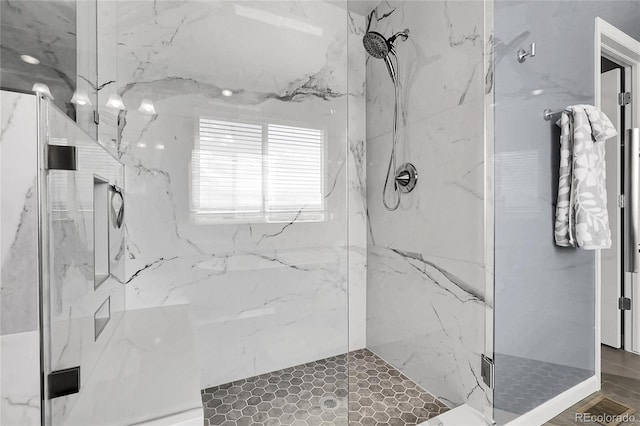 4069 Copper Ct, Castle Rock, CO 80104 - full bathroom with a marble finish shower