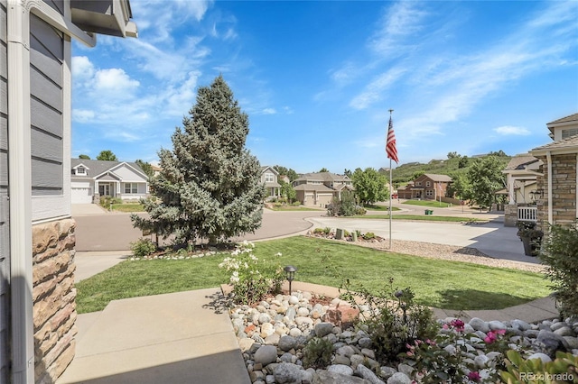 4069 Copper Ct, Castle Rock, CO 80104 - view of grassy yard with a residential view