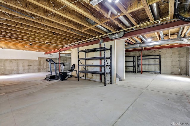 4069 Copper Ct, Castle Rock, CO 80104 - view of unfinished below grade area