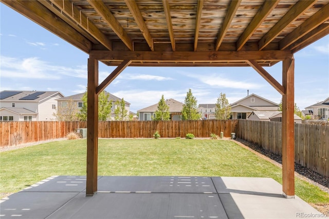 7678 S Old Hammer Way, Aurora, CO 80016 - view of patio featuring a residential view