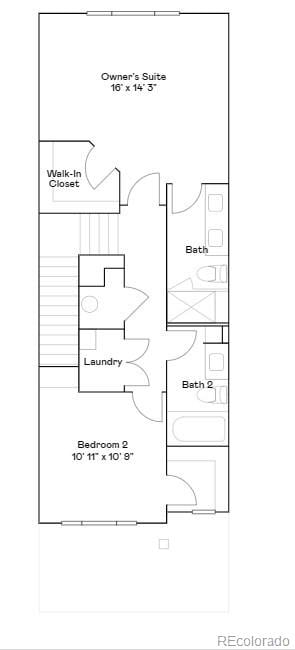 6688 E 149th Ave Unit 3, Thornton, CO 80602 - view of home floor plan
