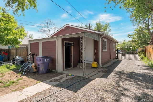 358 S Osceola St, Denver, CO 80219 - view of back of property