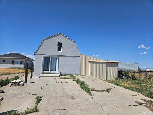 view of back of house