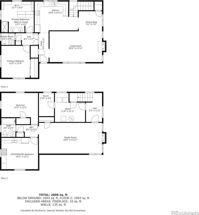 3540 Vrain St, Denver, CO 80212 - view of floor plan / room layout