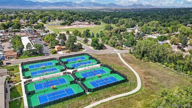 6371 Brooks Dr, Arvada, CO 80004 - drone / aerial view of a mountainous background