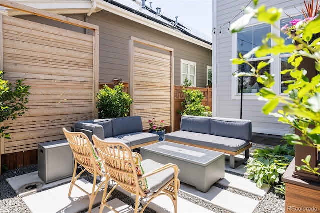 10069 E 28th Ave, Denver, CO 80238 - view of patio / terrace featuring an outdoor hangout area