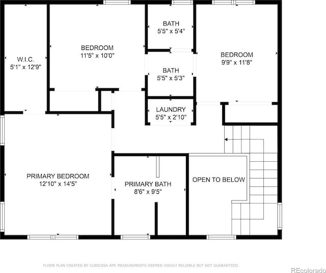 10069 E 28th Ave, Denver, CO 80238 - view of floor plan / room layout