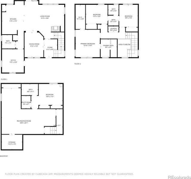 10069 E 28th Ave, Denver, CO 80238 - view of home floor plan