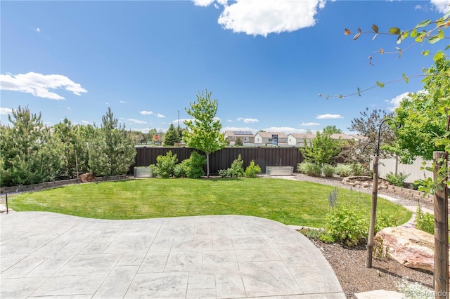 21701 E 50th Dr, Aurora, CO 80019 - view of yard featuring a patio area