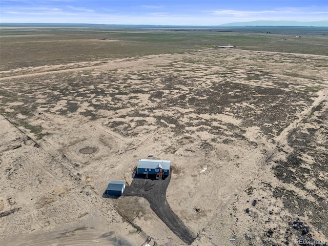 63560 Huckleberry Rd, Fowler, CO 81039 - aerial overview of property's location featuring rural landscape