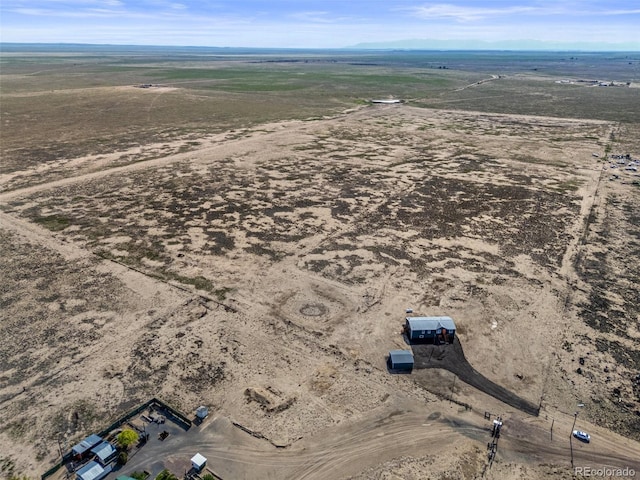 63560 Huckleberry Rd, Fowler, CO 81039 - aerial view of property and surrounding area with rural landscape