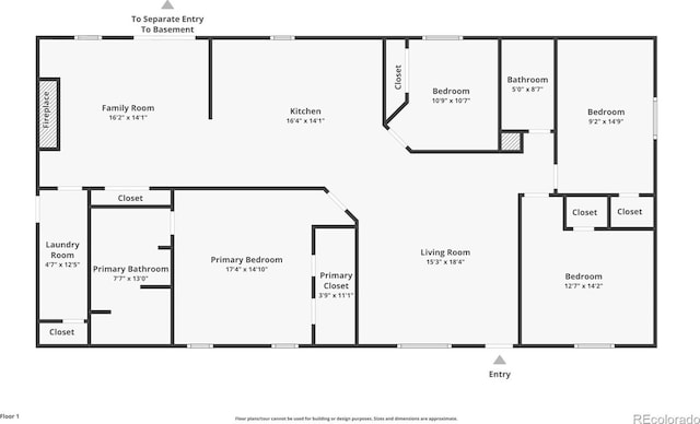 63560 Huckleberry Rd, Fowler, CO 81039 - property floor plan