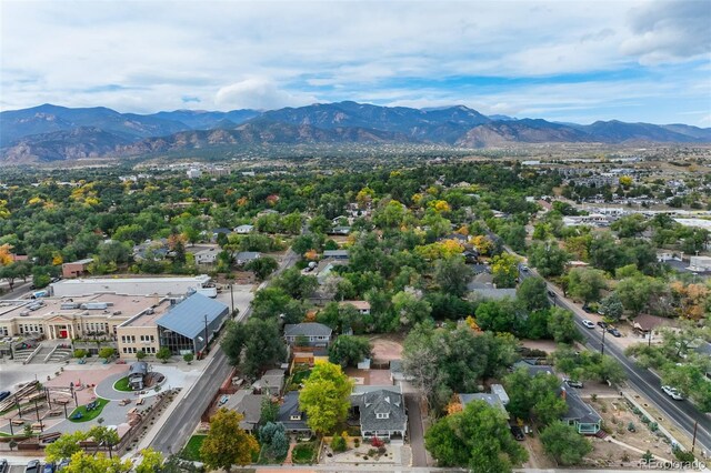 1510 S Cascade Ave, Colorado Springs, CO 80905 - aerial view of mountains