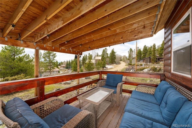 479 County Road 465, Grand Lake, CO 80447 - view of deck