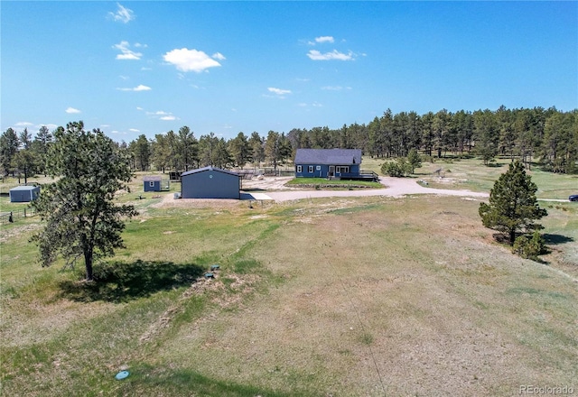 18050 Wedemeyer Rd, Kiowa, CO 80117 - aerial view of property and surrounding area