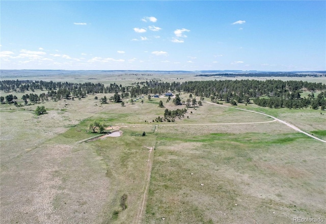 18050 Wedemeyer Rd, Kiowa, CO 80117 - overview of rural landscape
