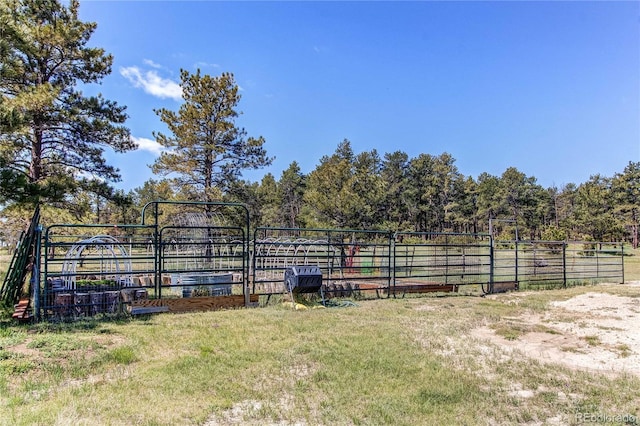 18050 Wedemeyer Rd, Kiowa, CO 80117 - view of yard with an exterior structure