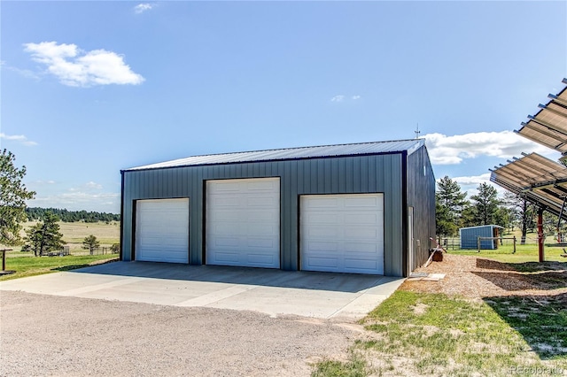 18050 Wedemeyer Rd, Kiowa, CO 80117 - view of detached garage