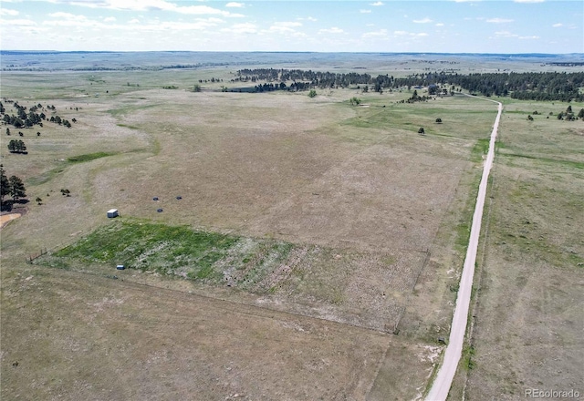 18050 Wedemeyer Rd, Kiowa, CO 80117 - aerial view of sparsely populated area