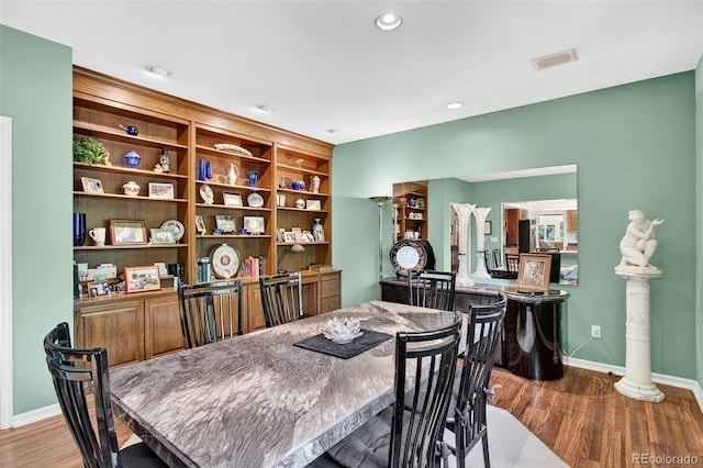 2800 S University Blvd Unit 174, Denver, CO 80210 - dining area with wood finished floors and baseboards
