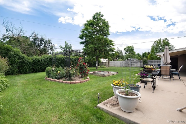 6666 S Pennsylvania St, Centennial, CO 80121 - fenced backyard with a patio