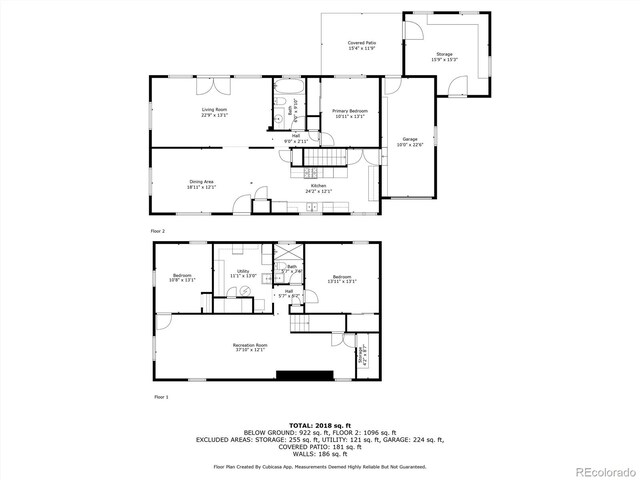 6666 S Pennsylvania St, Centennial, CO 80121 - view of property floor plan