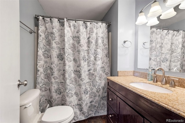 1917 E Cache La Poudre St, Colorado Springs, CO 80909 - full bathroom with toilet and vanity