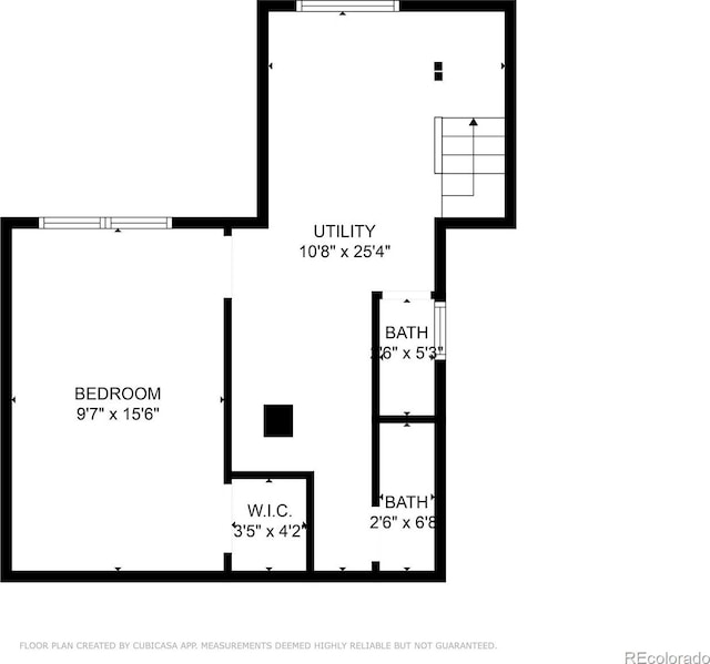 1917 E Cache La Poudre St, Colorado Springs, CO 80909 - floor plan