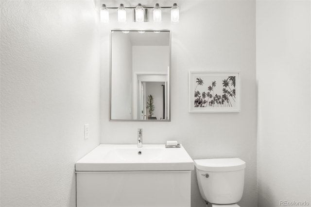 1947 King St, Denver, CO 80204 - half bathroom with vanity and toilet
