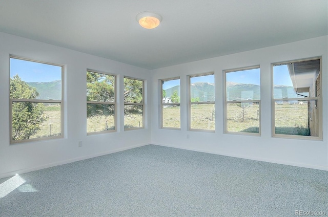 30870 County Road 356, Buena Vista, CO 81211 - unfurnished sunroom with plenty of natural light and carpet floors