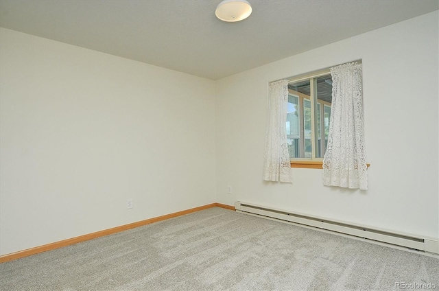 30870 County Road 356, Buena Vista, CO 81211 - empty room with baseboard heating and carpet