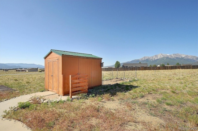 30870 County Road 356, Buena Vista, CO 81211 - view of shed with a mountain view