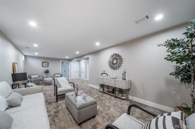 7150 Beach St, Westminster, CO 80030 - carpeted living room featuring recessed lighting