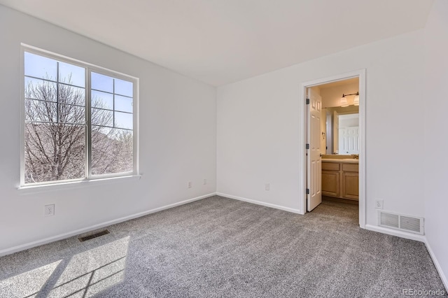 24763 E Crestridge Pl, Aurora, CO 80016 - carpeted empty room with visible vents and baseboards