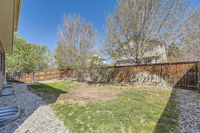 24763 E Crestridge Pl, Aurora, CO 80016 - view of yard with a fenced backyard