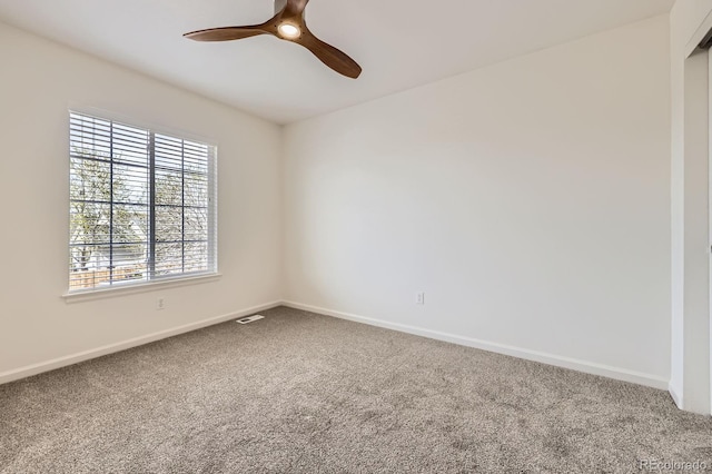 22030 Hill Gail Way, Parker, CO 80138 - carpeted spare room with a ceiling fan and baseboards