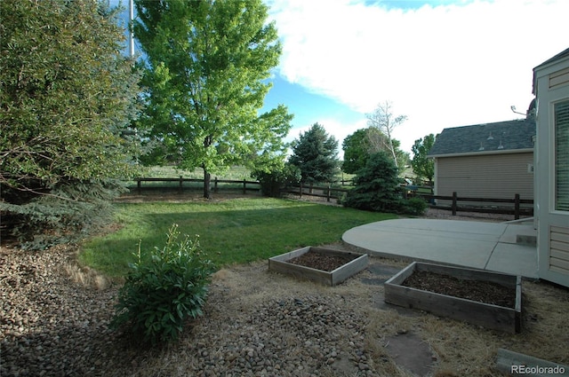 22030 Hill Gail Way, Parker, CO 80138 - view of yard with a vegetable garden