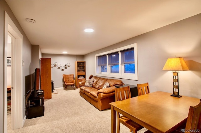 472 Ryan Gulch Rd, Silverthorne, CO 80498 - living area with carpet and recessed lighting