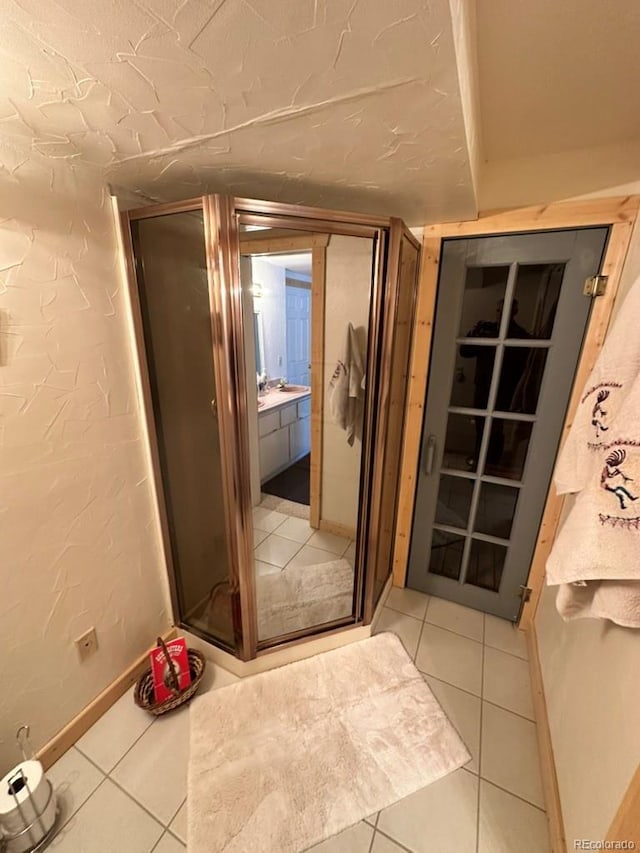 bathroom featuring tile patterned floors