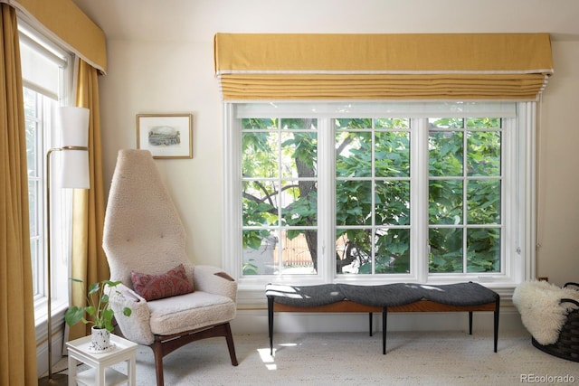 view of sitting room