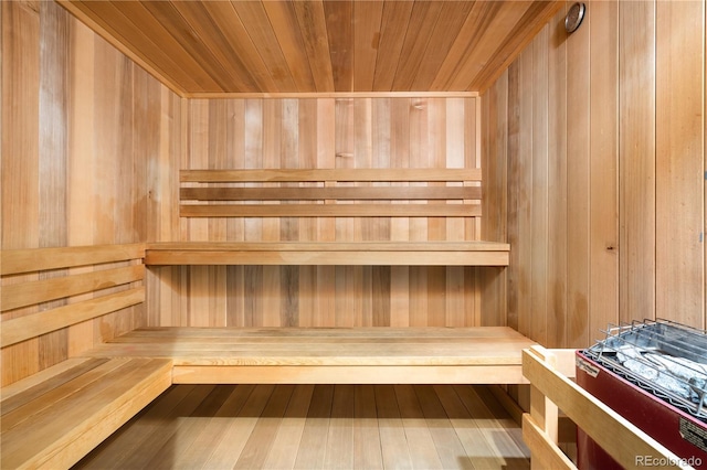 view of sauna / steam room