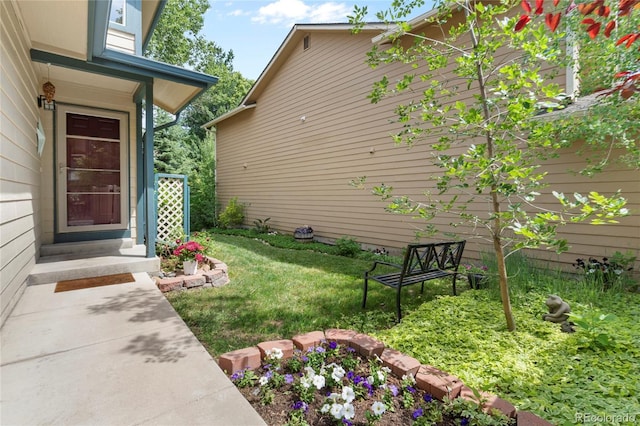 2181 E Phillips Ln, Centennial, CO 80122 - view of property exterior with a yard