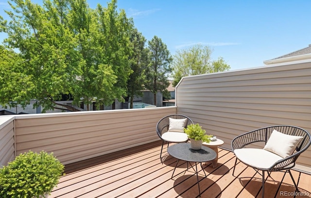 view of deck