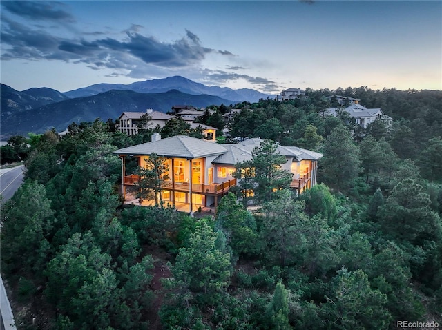 4440 Monitor Rock Ln, Colorado Springs, CO 80904 - view of mountain background