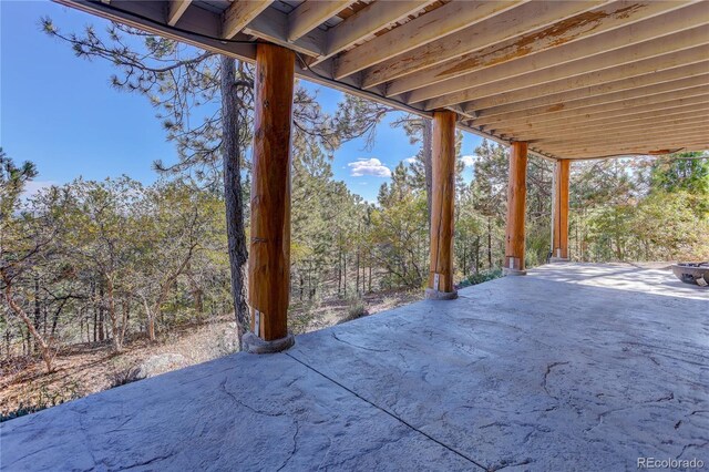 4440 Monitor Rock Ln, Colorado Springs, CO 80904 - view of patio