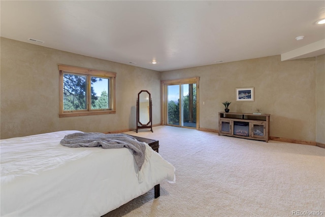 4440 Monitor Rock Ln, Colorado Springs, CO 80904 - carpeted bedroom featuring baseboards and recessed lighting