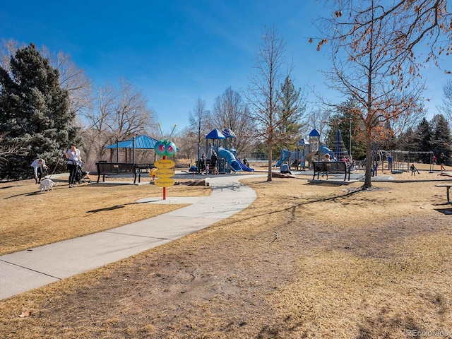 view of community play area