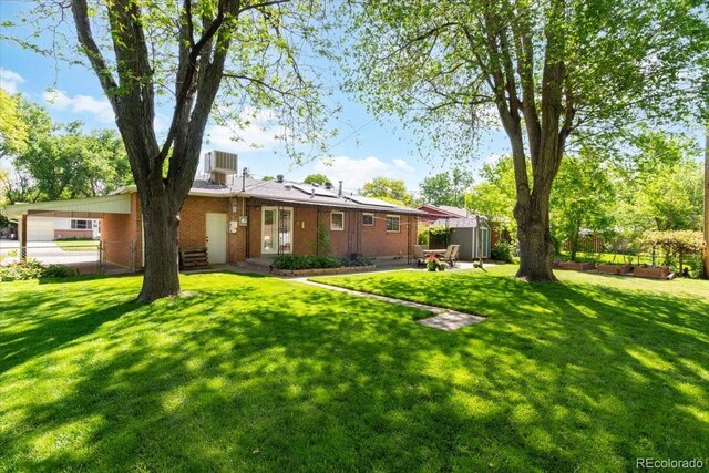 6314 Brooks Dr, Arvada, CO 80004 - view of yard