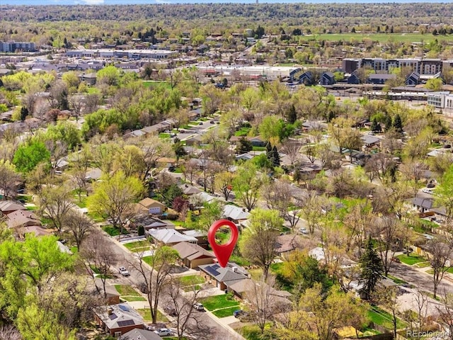 6314 Brooks Dr, Arvada, CO 80004 - aerial perspective of suburban area